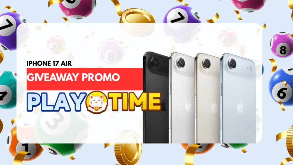 IPHONE 17 AIR GIVEAWAY PROMO