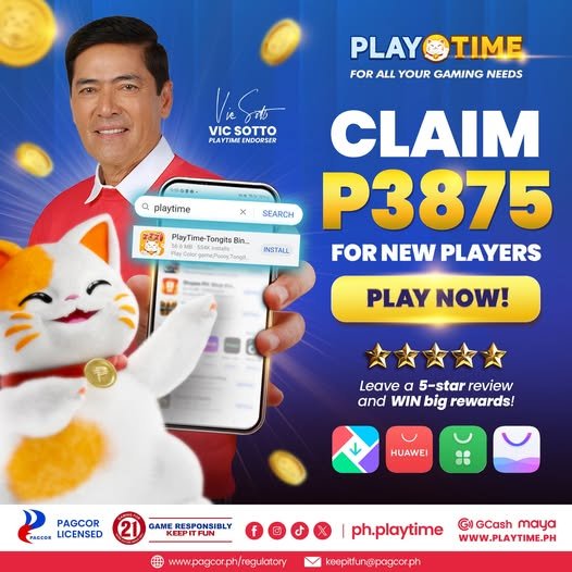 Playtime New Player promo