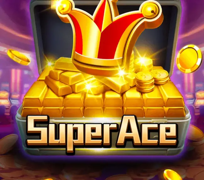 Super Ace casino card game on Playtime.ph with gold rewards and crown symbol
