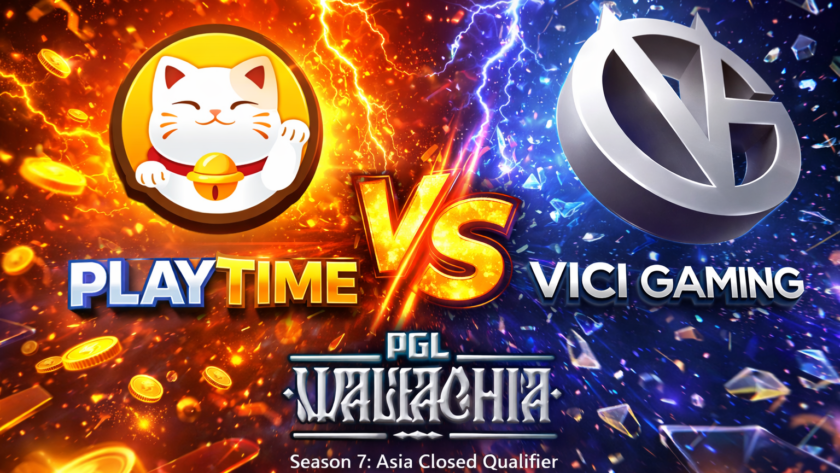 Playtime Vs Vici Gaming PGL Wallachia Asia Closed Qualifier