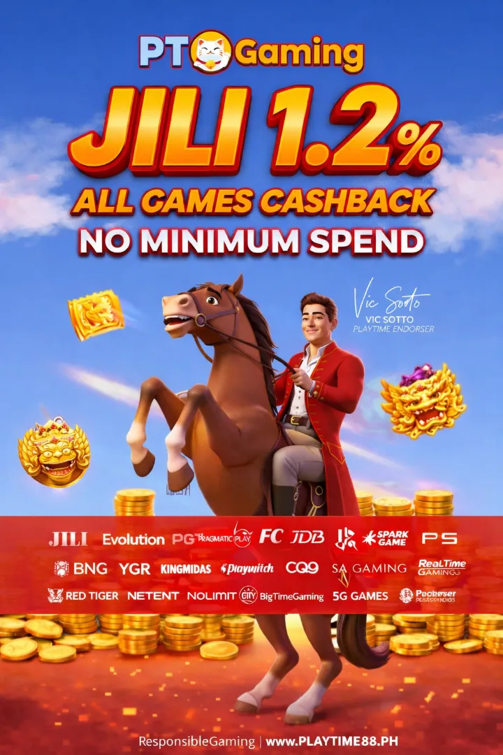 Playtime Gaming All Jili games Cashback