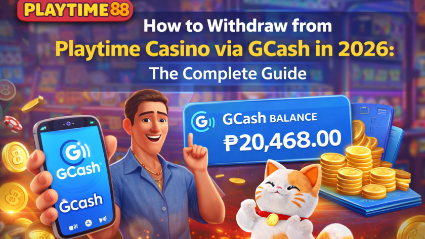 Playtime Casino How to Withdraw via Gcash in 2026 Image Banner