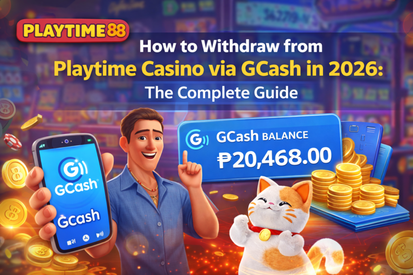 Playtime Casino How to Withdraw via Gcash in 2026 Image Banner